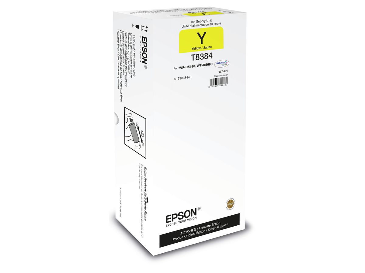 Epson Yellow XL Ink Supply Unit Tintenpatrone