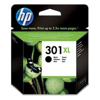 CH563EE, Nr. 301XL, Druckpatrone, schwarz, 8ml, 480 Seiten, für HP Dekjet 1000 / 1050 / 2050AIO / 3000 / 3050AIO