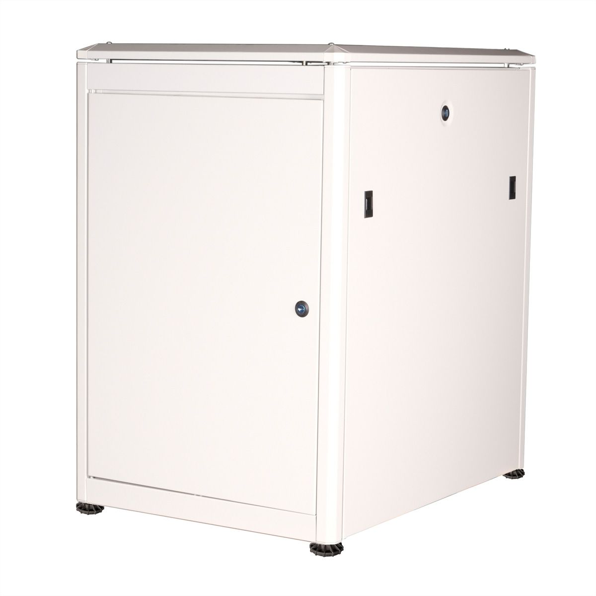 ROLINE 19-Zoll Netzwerkschrank Pro 16 HE, 600x800 BxT Glastür grau