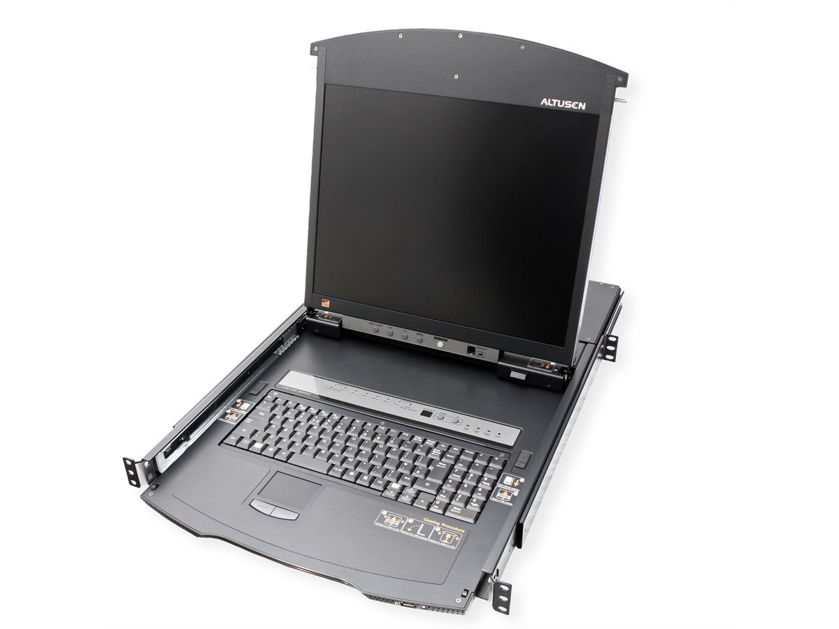 ATEN KL1508AiN 48cm LCD IP-KVM 8-Port, FR-Layout