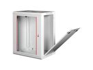 ROLINE 19-Zoll Wandgehäuse Basic Plus 15HE, 600x450 BxT grau