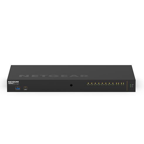NETGEAR M4250-10G2XF-PoE++ Managed L2/L3 Gigabit Ethernet (10/100/1000) Power over Ethernet (PoE) 1U Schwarz