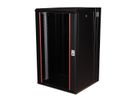 ROLINE 19-Zoll Wandgehäuse Pro 20 HE, 600x600 BxT zweiteilig schwenkbar schwarz