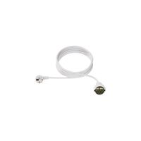 BACHMANN Extension cable, Schutzkontakt 230V 2m weiss
