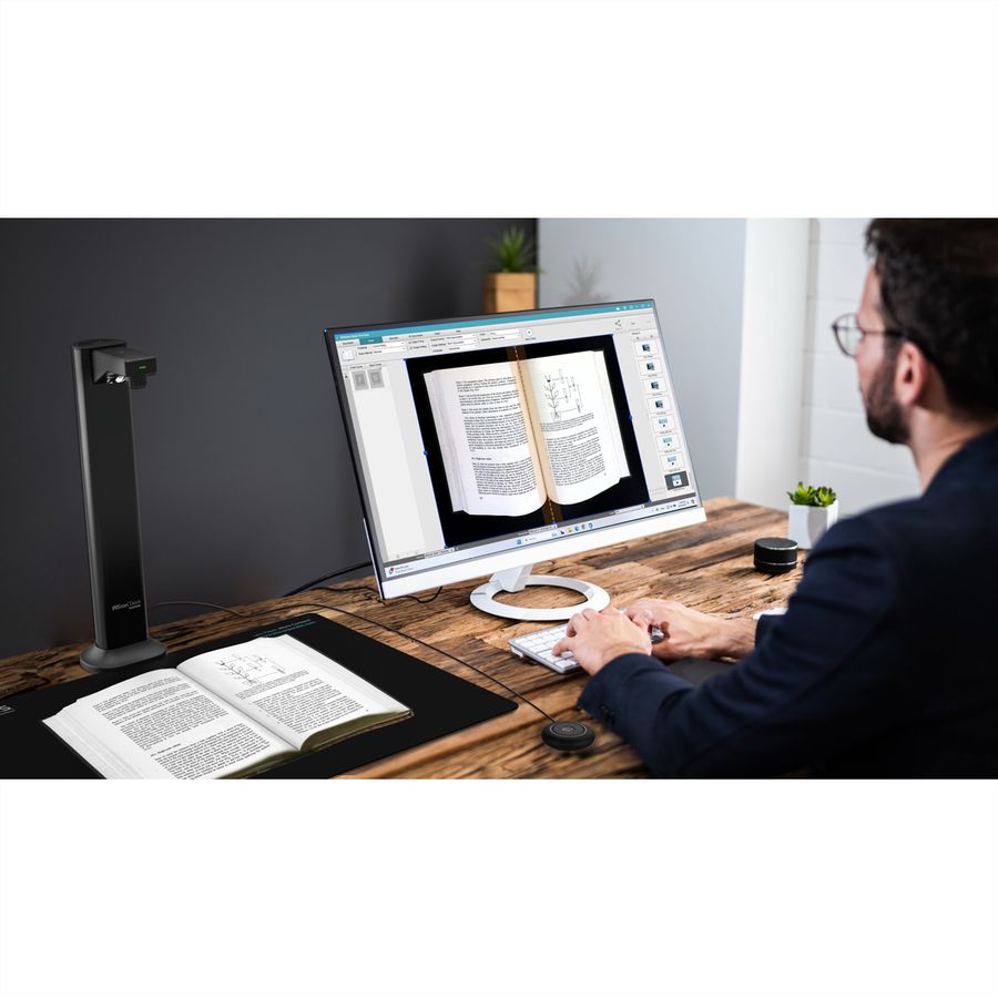 IRIScan Desk 7 Business A3 Dokumentenscanner, Mobiler Desktop-Kamerascanner