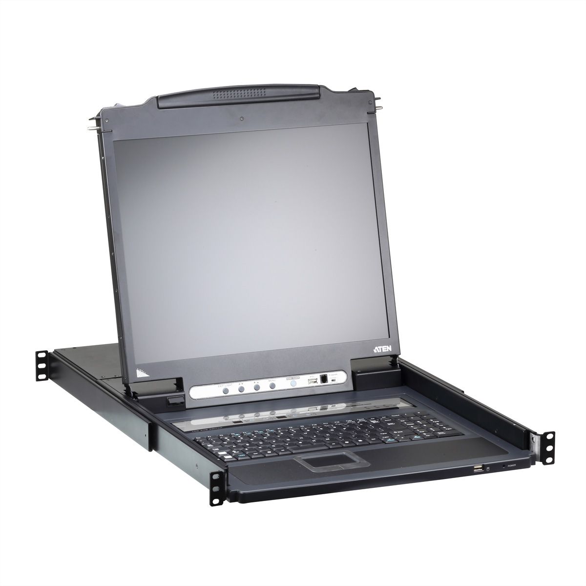 ATEN CL5708iM LCD KVM Switch Over IP, USB-PS/2,VGA , 8-Port, ES-Layout