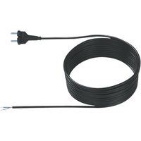 BACHMANN Staubsaugerleitung 2x0,75 6,3m, H05VV-F Staubsaugerleitung Kont.St.