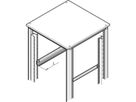SCHROFF Gleitschiene 25 kg - GLEITSCHIENEN SATZ 800T 10ST