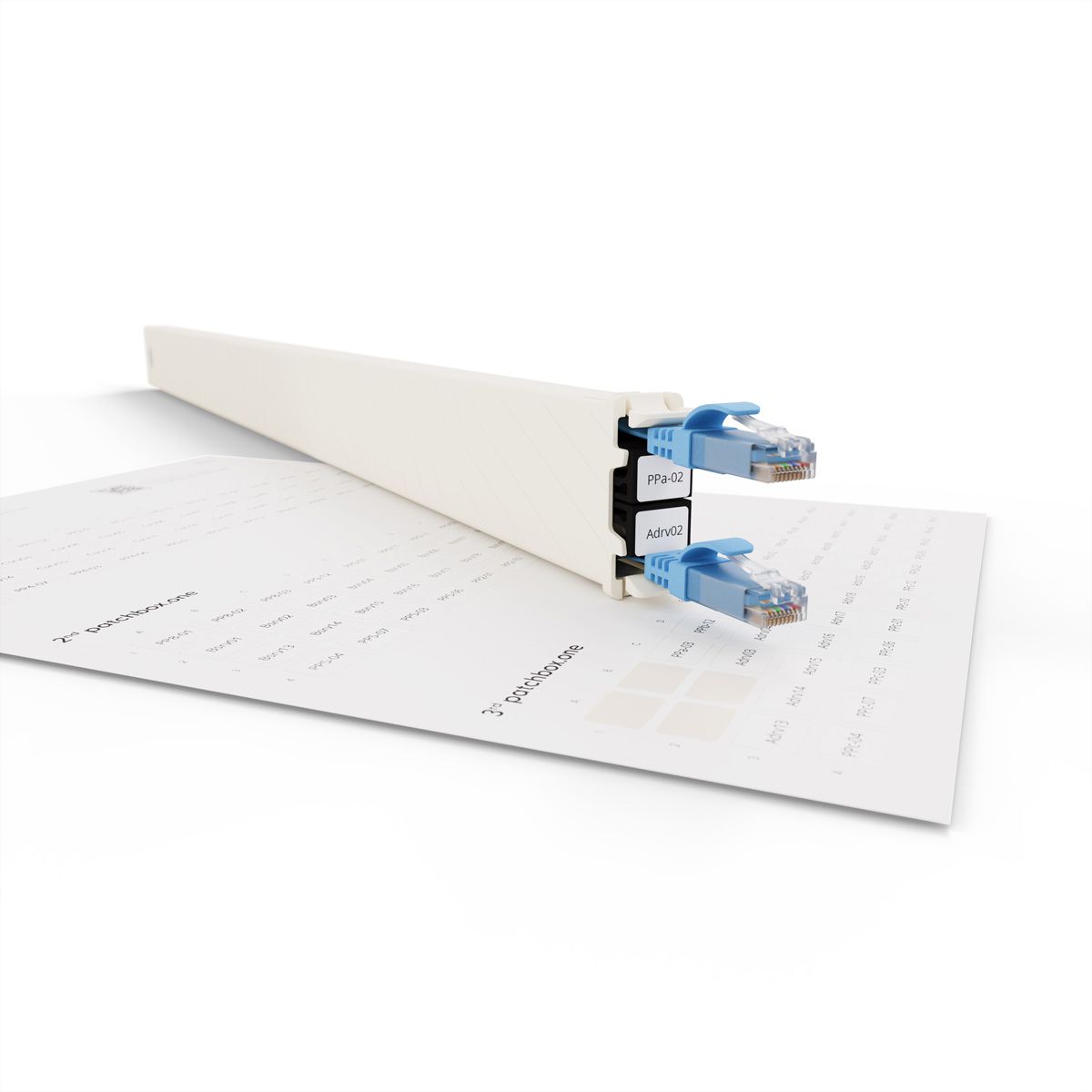 patchbox.one ID-Labels 432 bedruckbare Aufkleber