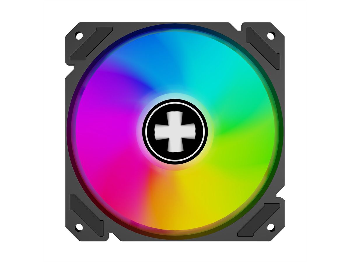 XILENCE Performance A+ REVERSE XF065, 120mm ARGB LED Lüfter schwarz