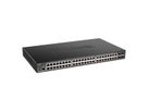 D-Link DGS-1250-52XMP Gigabit Switch PoE 52-Port Smart Managed PoE+ 4x 10G