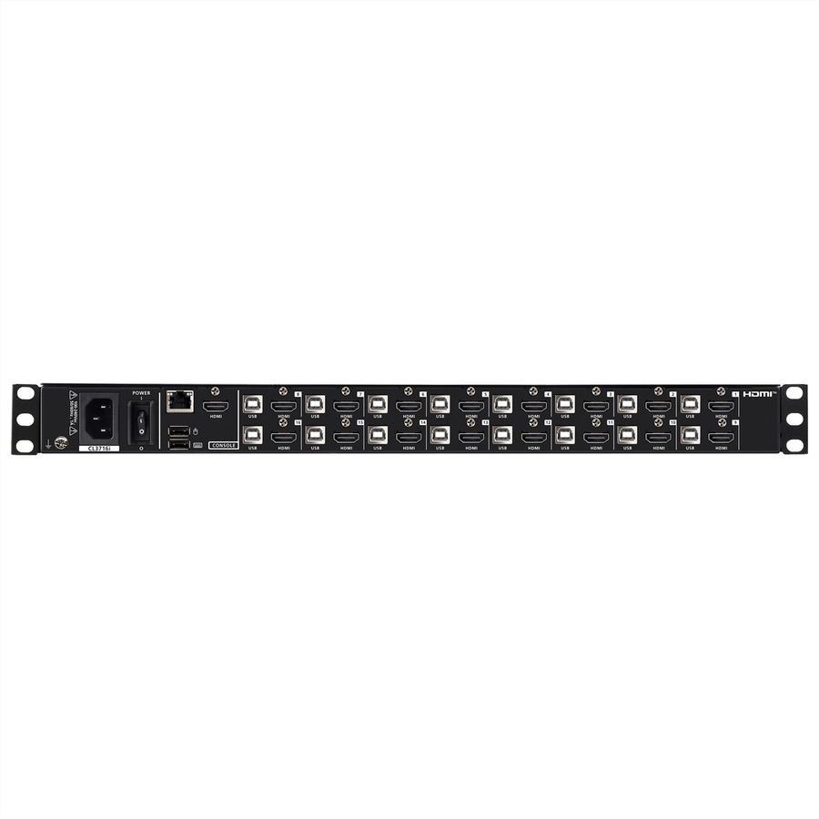 ATEN CL3716iNW IT 16-Port USB HDMI LCD KVM Konsole, IT-Layout