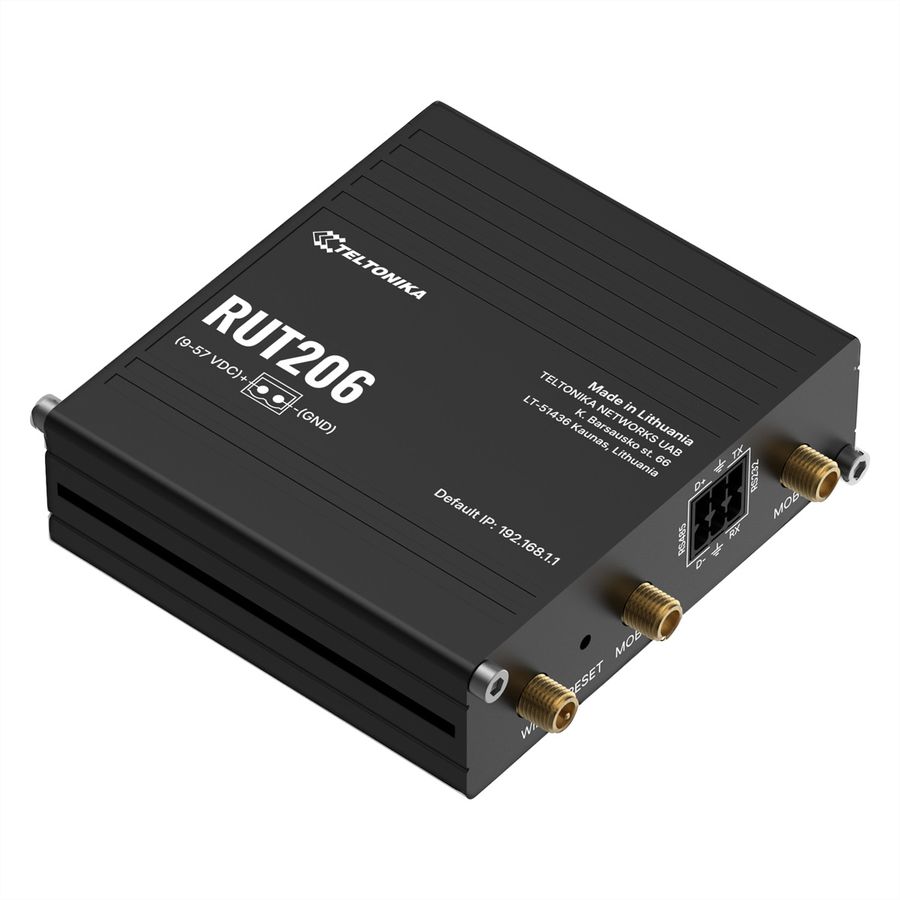 TELTONIKA RUT206 Industrial 4G Router