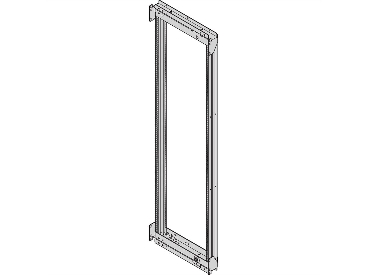 SCHROFF SCHWENKRAHMEN 120° 29/33HE 600L