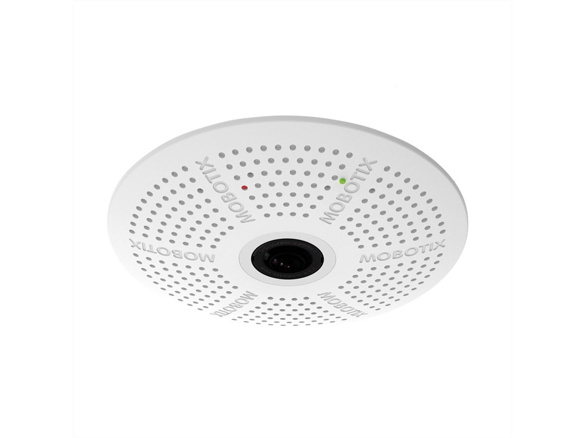 MOBOTIX c26B-Deckenkamera 6MP mit B016 Objektiv, für den Inneneinsatz bei Tageslicht (180°/360°), IP20 und IK06, AUDIO