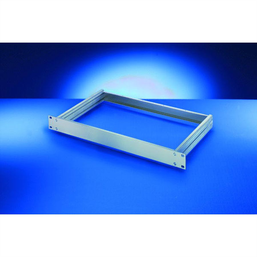 SCHROFF 19"- Einschub Aluminium (Grundbausatz) - MULTIPAC GRUNDAUSB.2HE 220T