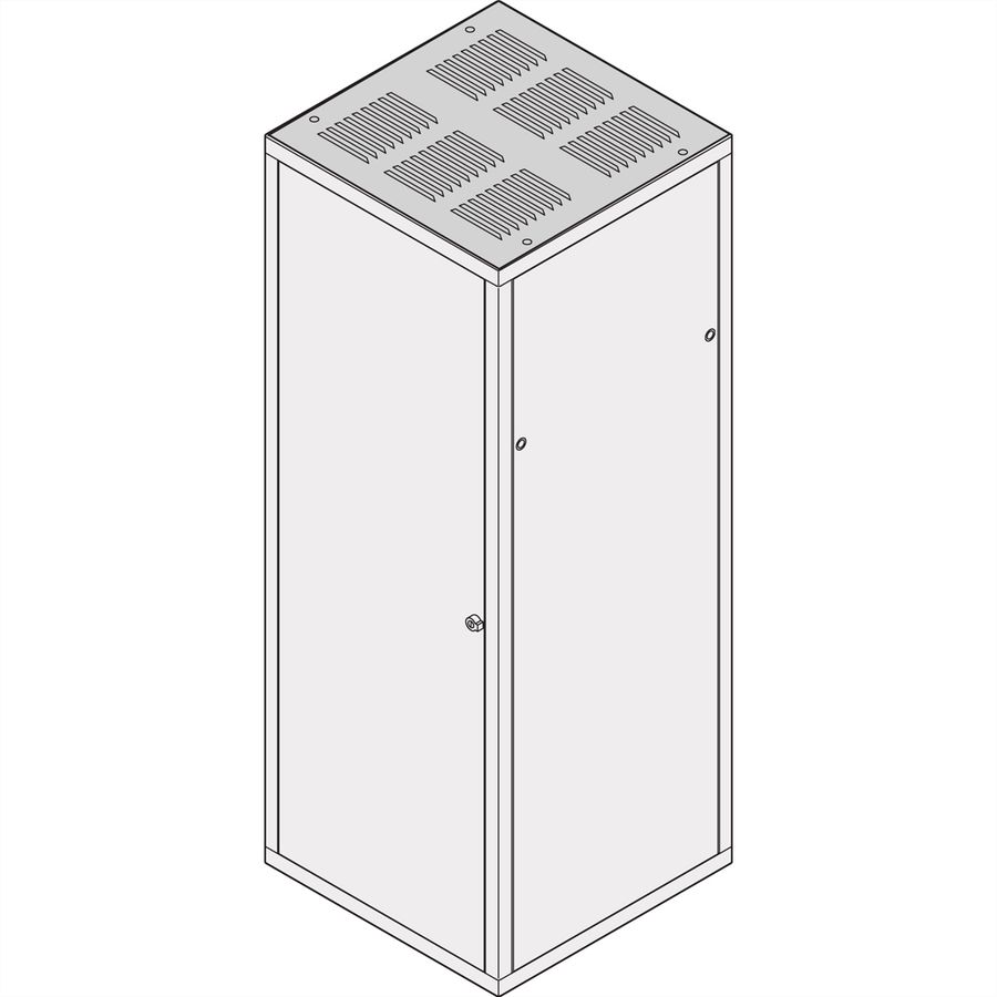 SCHROFF Dach, gekiemt, RAL 7021 - DACH,M.KIEMEM 800B 800T 7021