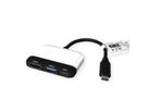 VALUE Display Adapter USB Typ C - HDMI, USB 3.2 Gen 1 Typ A, Typ C PD