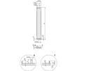 SCHROFF Frontplatten, U-Profil, schirmbar - TEILFRONTPLATTE 3HE 3TE