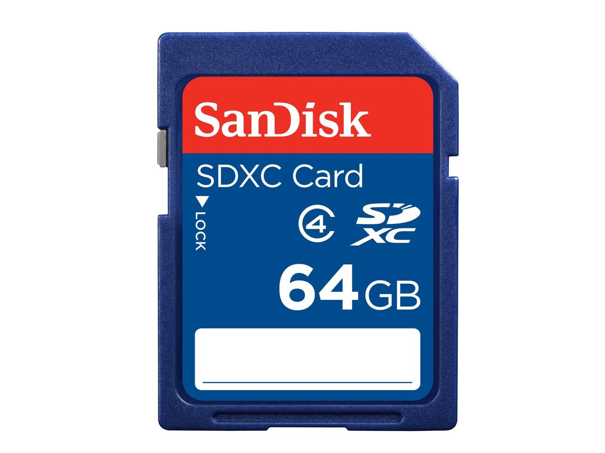 SanDisk 64GB SDXC Klasse 4