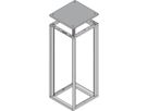 SCHROFF Dach angehoben - DACH ANGEHOBEN 500T RAL7021