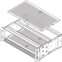 SCHROFF ABDECKBL.R 84TE 275T (2ST)