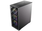 ANTEC AX85 ARGB PC Gehäuse Midi Tower Gaming ATX, schwarz