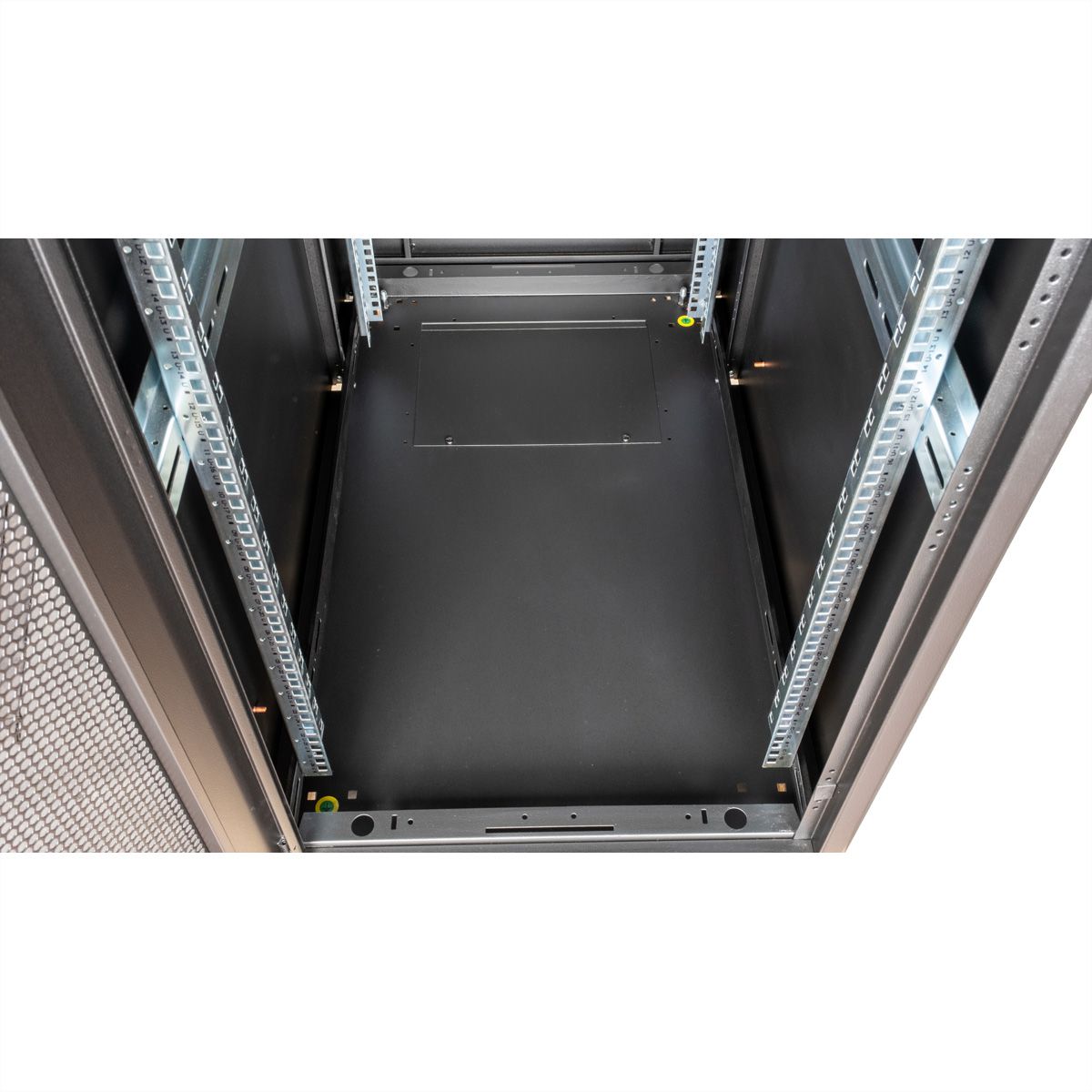 ROLINE 19-Zoll Serverschrank Basic 26 HE, 600x1000 BxT perforiert schwarz