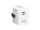 Skross PRO Light USB A/C 45PD World Reiseadapter, Weltweit