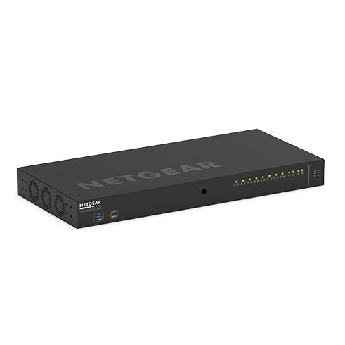 NETGEAR M4250-10G2XF-PoE+ Managed L2/L3 Gigabit Ethernet (10/100/1000) Power over Ethernet (PoE) 1U Schwarz