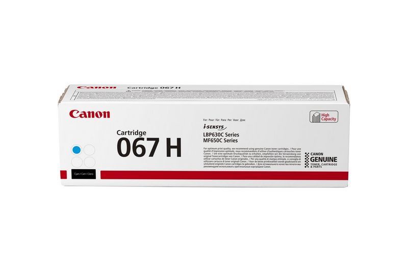 Canon 067H Tonerkartusche 1 Stück(e) Original Cyan