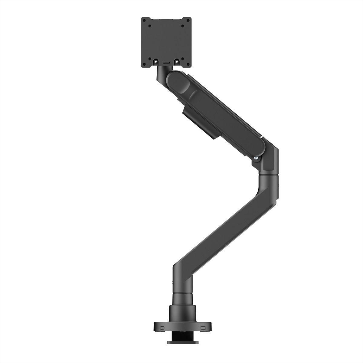 ROLINE LCD-Monitorhalterung mit Gasfeder, Tischmontage, 24-57 Zoll, bis 27 kg