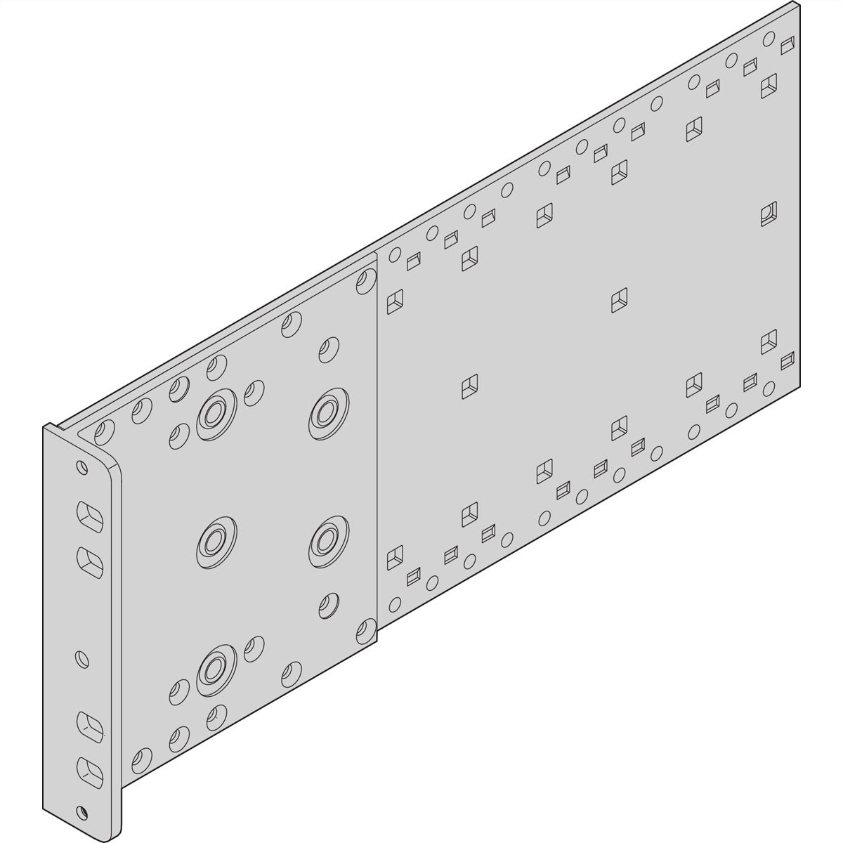 SCHROFF SEITENWD.R 3HE 355T (2ST)
