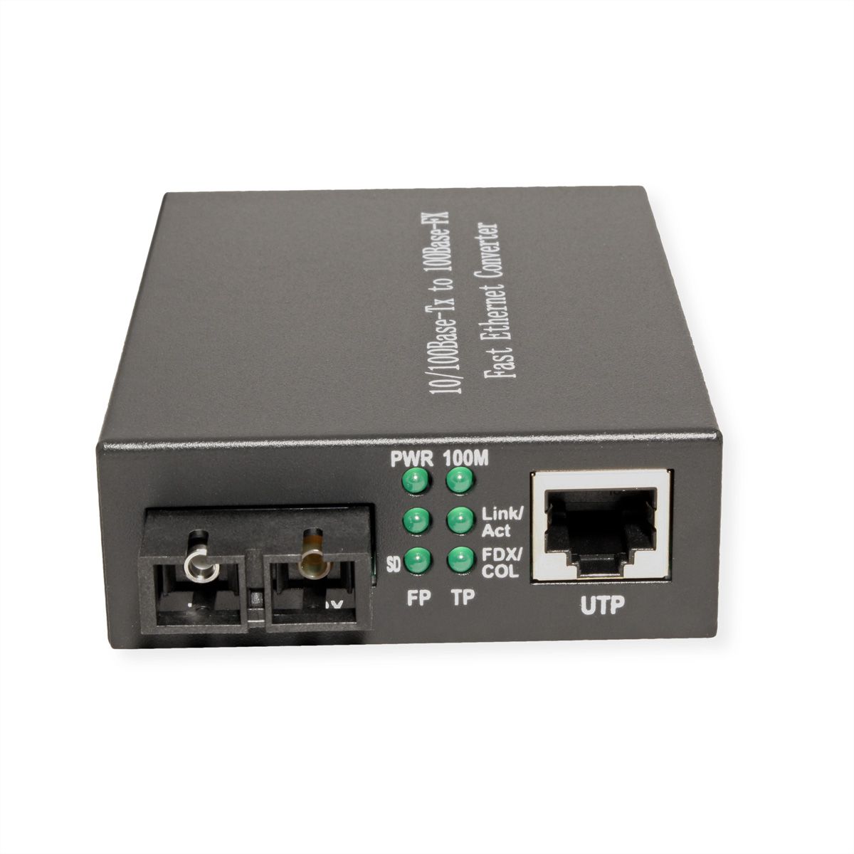 VALUE Fast Ethernet Konverter, RJ-45 - SC
