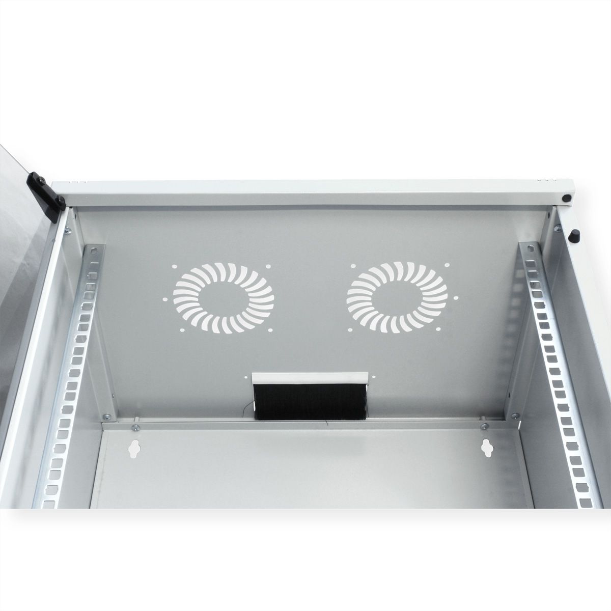 ROLINE 19-Zoll Wandgehäuse Basic 12 HE, 540x400 BxT Bausatz grau