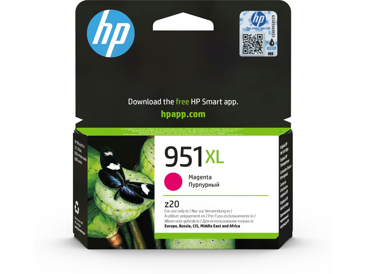HP 951XL Magenta Original Tintenpatrone mit hoher Reichweite