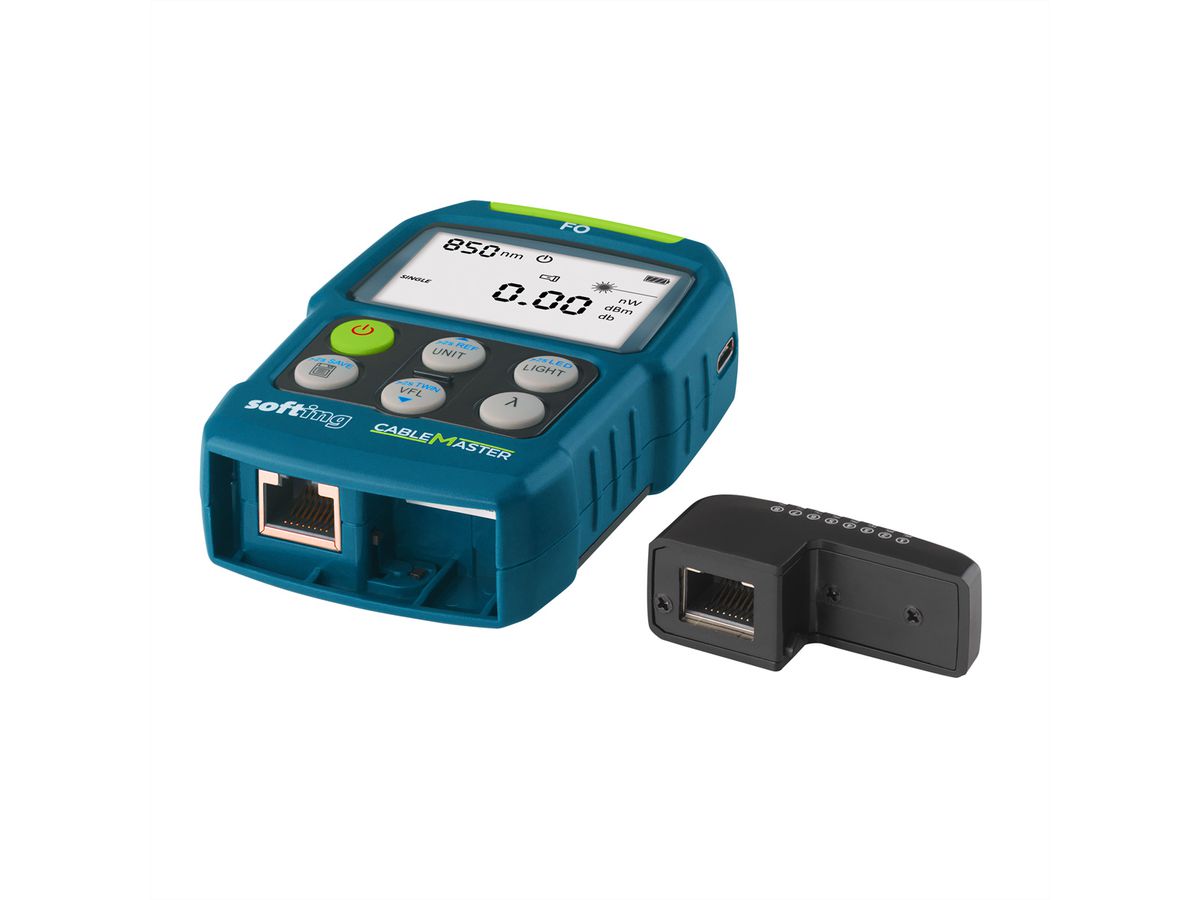 SOFTING CableMaster FO, Optisches Powermeter im Pocketformat