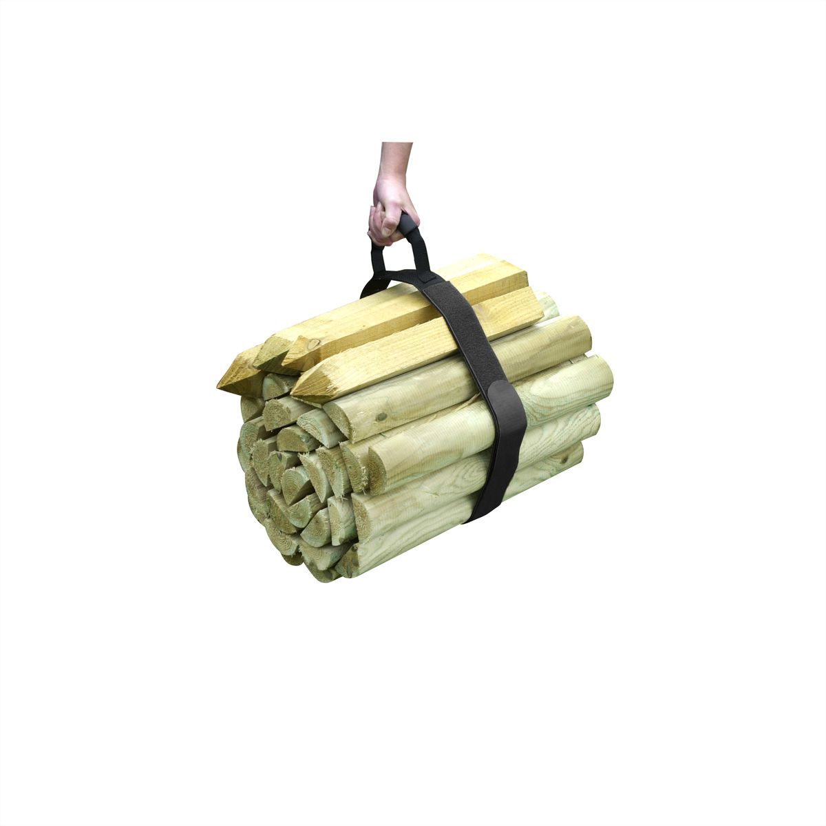 12er-Pack Wiederverwendbare Kabelgurte Mit Klettverschluss – 61 Cm Lang, Schwarz – Für Kabelmanagement, Werkzeug, Outdoor