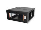 ROLINE 19-Zoll Wandgehäuse Basic Plus 4HE, 600x600 BxT schwarz