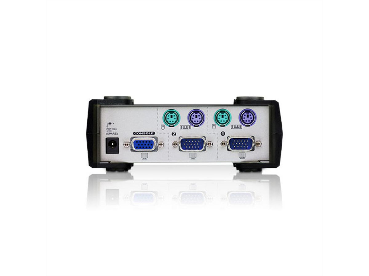 ATEN CS82AC KVM Switch VGA, PS/2, 2 Ports