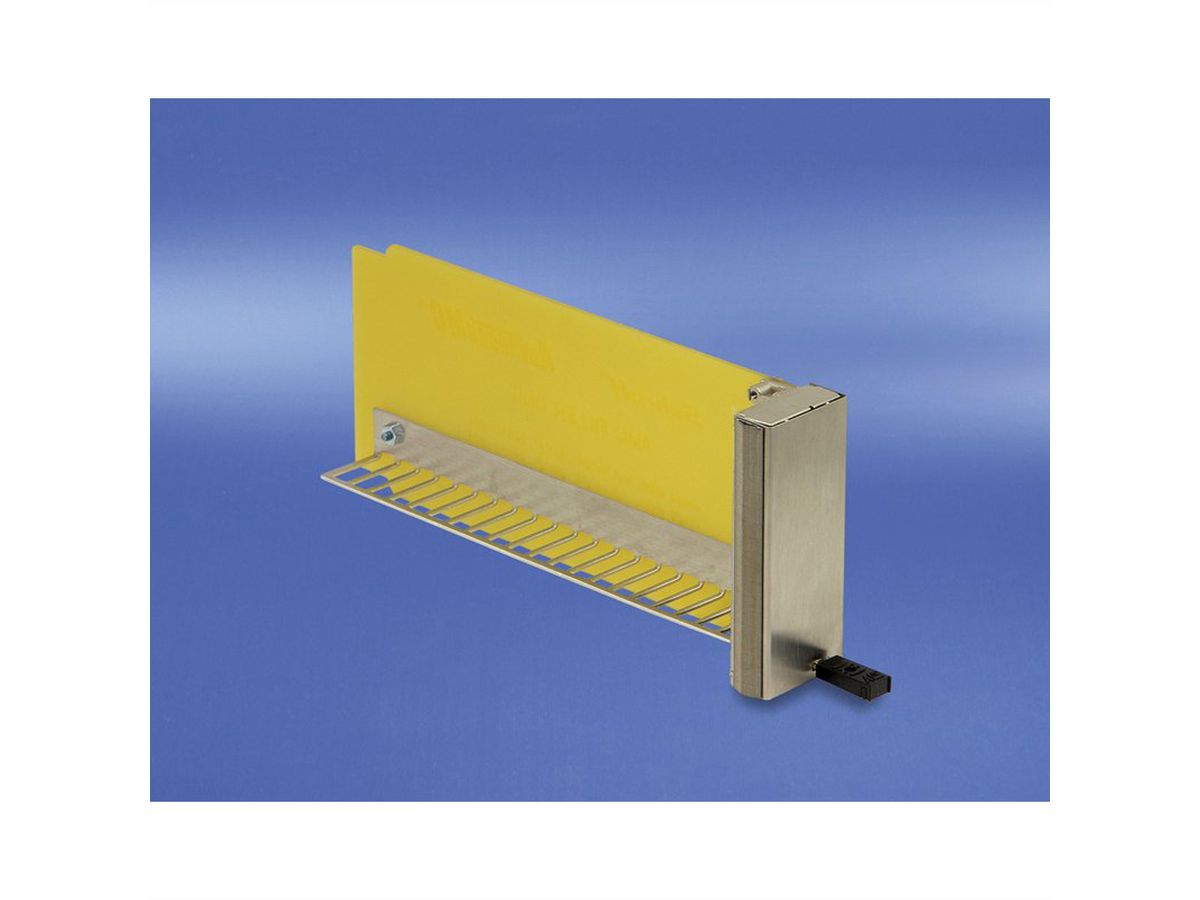 SCHROFF Filler-Modul mit Pull-Griff-Mechanik (Aluminium) - AMC BLINDMODUL C D ALU