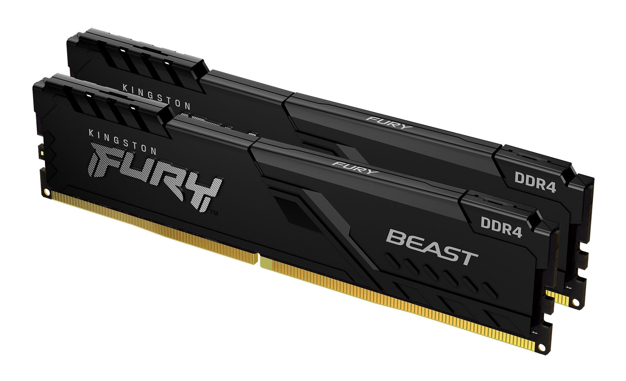 Kingston Technology FURY 16GB 3200MT/s DDR4 CL16 DIMM (2er-Kit) Beast Black