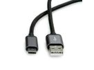 ROLINE USB 2.0 Kabel, Typ C - Typ A, ST/ST, schwarz, 1,8 m