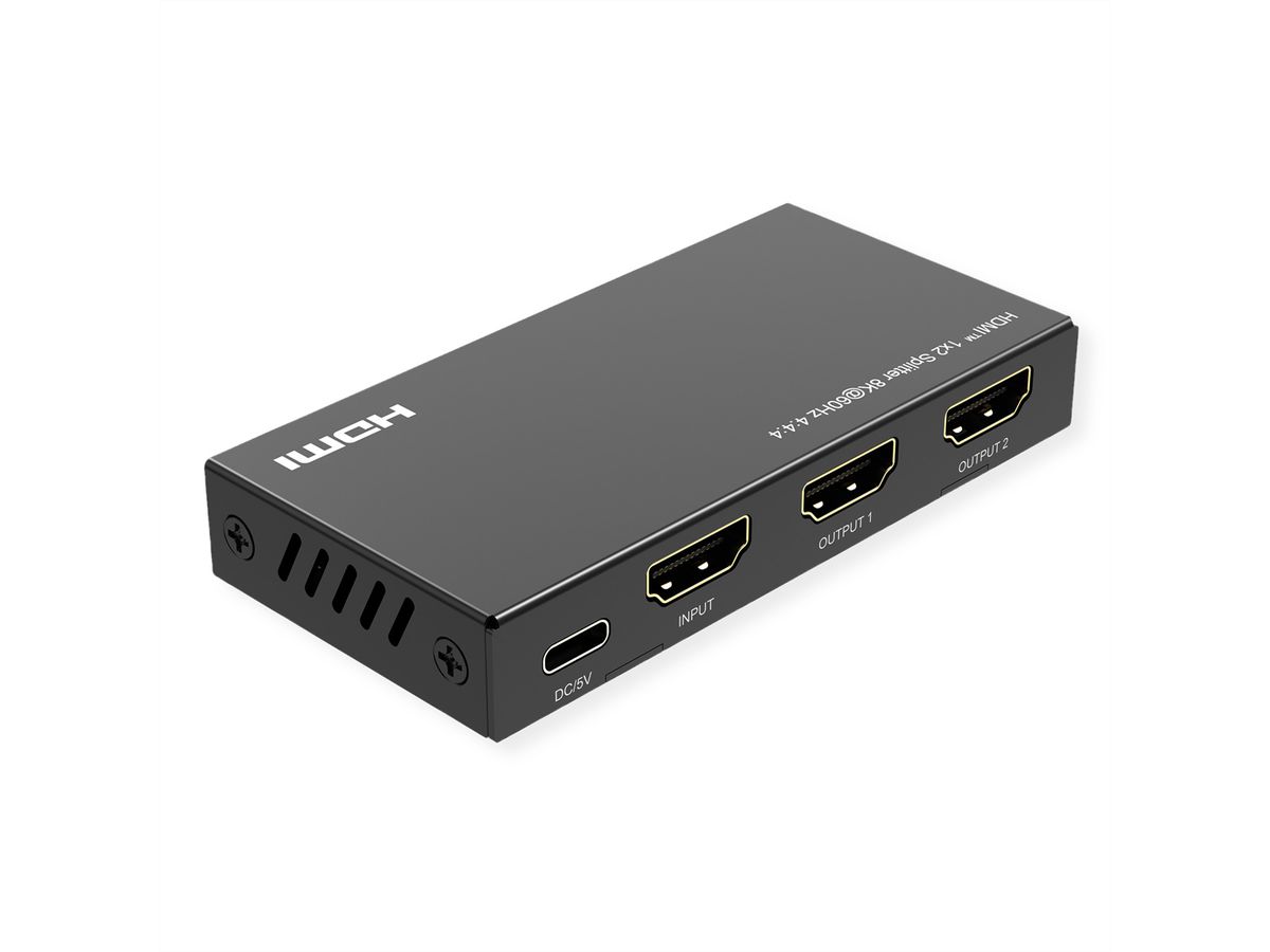 ROLINE HDMI Video-Splitter, 8K, 2fach