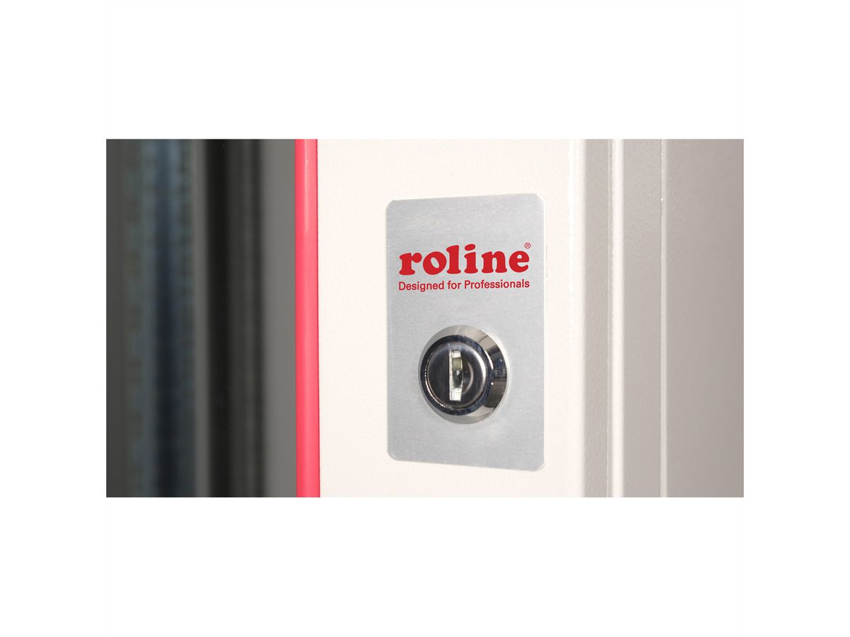 ROLINE 19-Zoll Wandgehäuse Pro 7 HE, 600x600 BxT grau