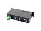 EXSYS EX-1185HMVS-2 4-Port Metall USB 3.2 Gen1 mit 15KV ESD Überspannungs-Schutz