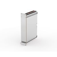 SCHROFF Kassetten PRO 6 HE-Bausätze, Frontplatte geschirmt (Textildichtung) - KAS S2 FS EMV 6HE 10TE 167T