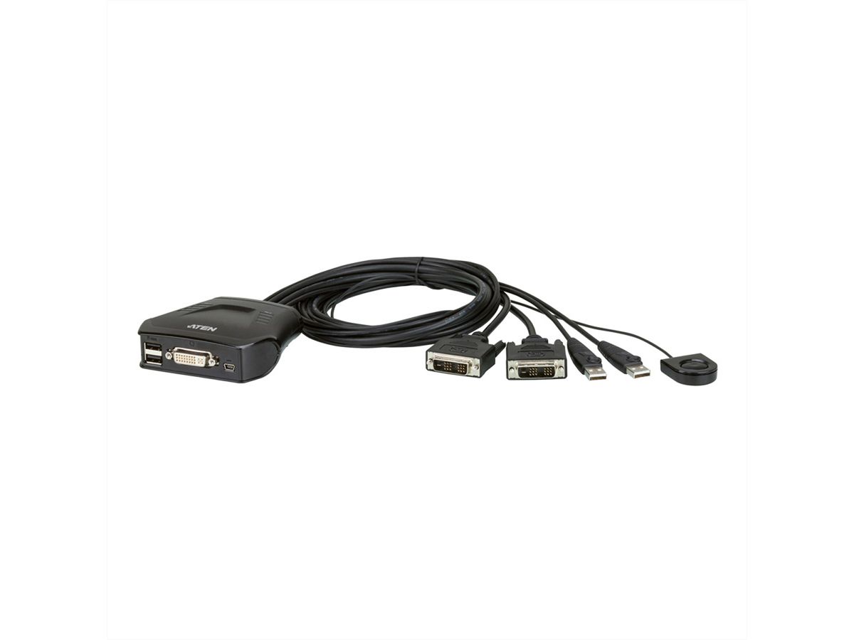 ATEN CS22D 2-Port USB DVI KVM Switch