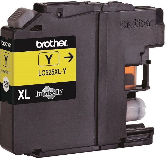 Brother LC525XL-Y Druckerpatrone Original Extrahohe (Super-) Ausbeute Gelb