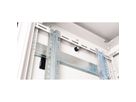 ROLINE 19-Zoll Netzwerkschrank Pro 47 HE, 600x600 BxT Glastür grau